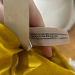 Massimo Dutti  Mustard Yellow Boucle Tweed Fringe Blazer Photo 6