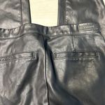 BLANK NYC  The Bond Black Faux‎ Leather Pants with Zip Details Size 25 Photo 11
