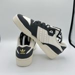 Adidas Women Size 9 RIVALRY LOW Lifestyle Shoes Carbon/Talc/Cloud White/Black Photo 5