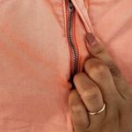 Anthropologie Light Orange Peach Denim Shorts Casual Sz 25 Photo 3