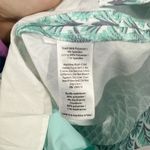 Vineyard Vines  Women’s Performance Mini Skort Teal Gray Geometric Size 8 EUC Photo 5