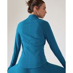 Athleta Salutation Jacket Dark Lapis Blue Plus Size 2X Photo 2