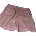 Spanx NWT Stretch Twill Shorts, 6" Mauve Mid-rise Pull-on #20358R Pockets Photo 3