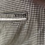 IZOD  Black & White Check Mini Skirt GOLF Tennis Activewear Skort ~ Womens Size 8 Photo 4