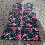 Xhilaration XS floral pajama top Photo 5