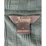 Natural Reflections Cardigan Womens XL Used Green Textured Photo 7