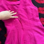 Vintage 90s pink fuschia bodycon dress XS Photo 5