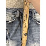 Risen Jeans Straight Leg Distressed High Rise Light Wash‎ Blue Size 26 Photo 7