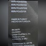 Free People  ride along faux leather Ruched Crop Tank. Size Small Photo 6