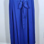 Gianni Bini Blue Sleeveless Midi Dress NWT Size Large Blue Wedding Guest Dress Photo 3