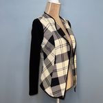 Olive Tree  Chic Black and White Plaid Women's Blazer Size Small Photo 1