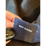 Ann Taylor  Dress Women 14 Petite Black Gingham Belt Square Neck Mini Preppy Boho Photo 11