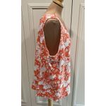 Lands' End Lands‎ End Knit Tank Top Lot Floral Blue Coral Beach Vacation Photo 2