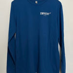 Next Level Apparel Empathy Wines by Gary Vee Long Sleeve T-Shirt Navy Blue Size Medium Photo 0