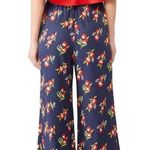 Jill Stuart Jill  Floral Polka Dots Wide Leg High Rise Pants XL Photo 7