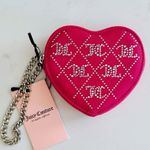 Juicy Couture  Crystal Crush Heart Zip Wristlet Clutch, Raspberry Tart Photo 14
