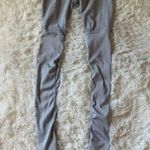 Alo Yoga Gray Ribbed Goddess Leggings Photo 3