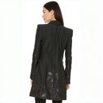 Alexis $759 NWOT  Embroidered Women's Black Coat Size M Photo 1