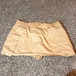 ZARA  Khaki Shorts High Waist Utility Pockets‎ Casual Summer Large Photo 5