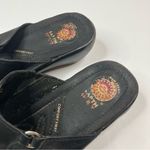 Earth Spirit Earth Origins | Marjorie Black Leather Comfort First Chunky Sandal Heel 8 Photo 6