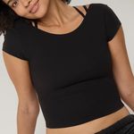 Aerie OFFLINE By  Real Me XTRA Rib Open Back T-Shirt Photo 0