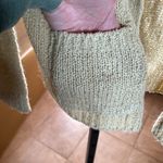 Jason Maxwell Vintage  Tan Knit Sweater Cardigan Size Medium Photo 3