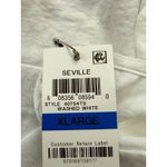 Thalia Sodi Womens‎ Ivory  Sleeveless Strappy Shirt Size XL NWT NEW AS/IS Photo 7