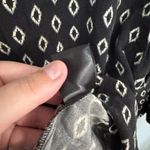 Cupcakes and Cashmere Black & White Diamond Print Slightly Cropped Top Size Large Photo 6