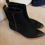 Free People  Embroidered Bowers Suede Ankle Boots Photo 5