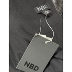 NBD  Womens Thyra Mini Dress in Black Small New Sequin Cocktail Party Photo 7