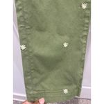 Driftwood Free People x Embroidered Flower Chino Pants Sz S Photo 4