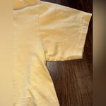 Vintage Yellow Crop Top with Short Sleeves Size M Photo 3