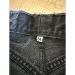 Levi's  - Distressed Ripped Jeans in Black Wash Photo 2