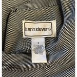 Karin Stevens  Vintage Businesswear Black & White Pencil Dress Size 6 Photo 2