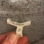 Maurice's  Womens Longsleeve Knit Top Long Sleeve Shirt M 46” Gray Plaid Sleeves Photo 2