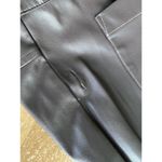 Love, Whit by Whitney Port Faux Leather Size 14 Pants ** Repair On A Tear Noted Brown Photo 8