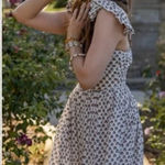 Daughters Of India Women’s Size Small Ruffle Maxi Dress Cottage Core Boho Dress Photo 0