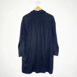 COS Black Button Up Shirt Dress Size 4 Photo 4
