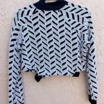 Koral Activewear Echo Friley textured herringbone cropped pullover sweatshirt S Photo 7
