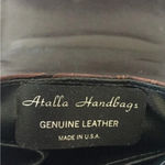 Vintage Atalla genuine leather crossbody purse Photo 3