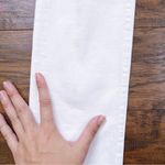 Anthropologie J Brand • Mid Rise Rail Skinny Jeans white Blanc denim stretch slim Anthro Photo 9