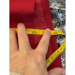 Le Suit Plus Size Cascade Ruffle Skirt Suit Set Size 16W Cherry Red !! Photo 6