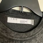 IRO   Parada gray velvet velour oversized tee in Anthracite- Size XXS Photo 4
