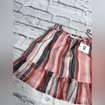 Jack by BB Dakota striped ruffle peplum tank new size XS Photo 4