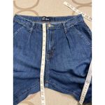 Gap  denim high rise wide leg pleated front Trouser jeans, size 8/ 29 Long Photo 5