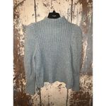 Line and Dot NWT  mock neck sweater, size small, blue Photo 4
