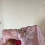 House Of CB ‎ XS D-DD  'Seren' Soft Pink Floral Lace Back Maxi Dress NWOT size XS Photo 5