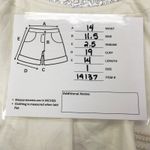 Flannel Australia Linen Shorts Size S Coastal Resort Clean Girl Summer Minimal White Photo 10