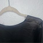 By Malene Birger Blouse Pilavis Satin Top Black Women EU 38 US 8 Boxy NEW $350 Size M Photo 7