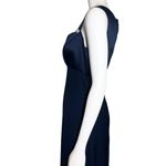 Alfred Angelo Vintage 90s Navy Long Formal Prom Dress Empire Waist Classic Black Tie Medium 8 Photo 8